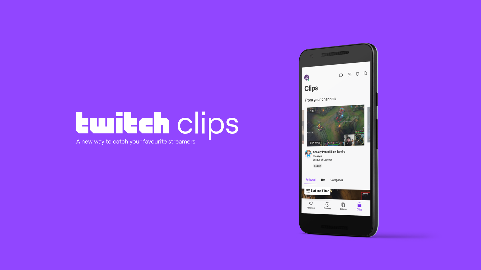 An image of the twitch features cover photo with a mockup
